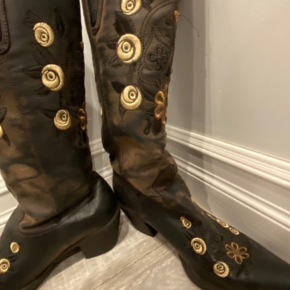 Dallas Texas Bouti, Pointed toe woman cowboy boots - Picture 9 of 12